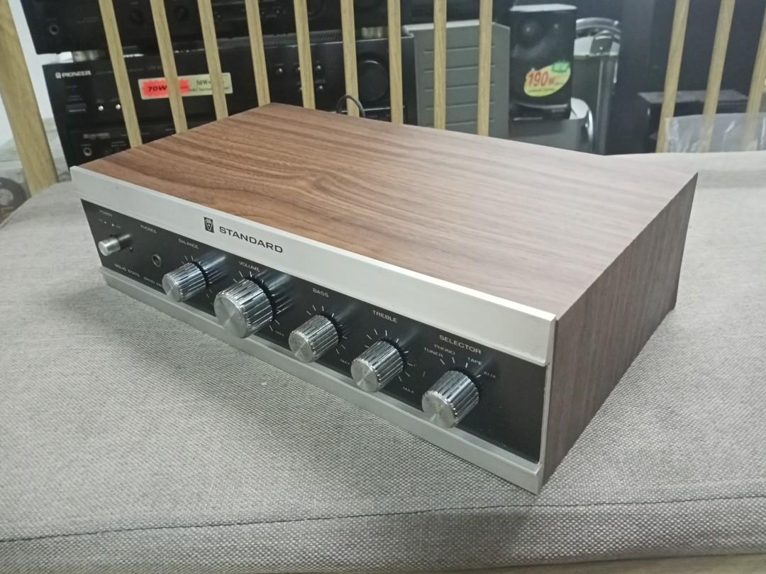 STANDARD SOLID STATE STEREO AMPLIFIER PM158E, Audio, Soundbars, Speakers & Amplifiers on Carousell