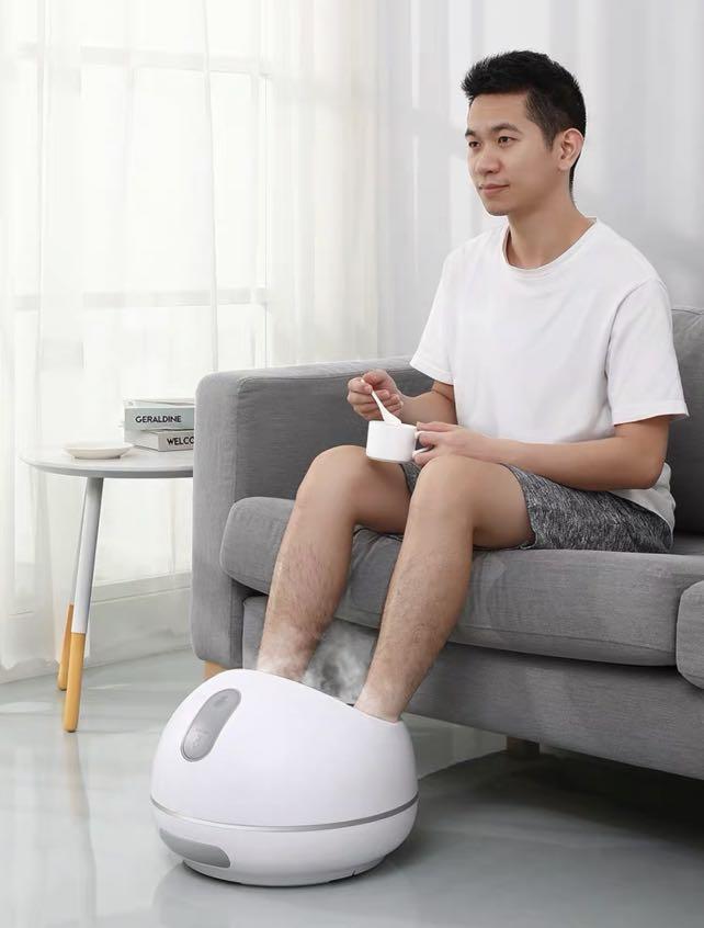 Steam Bubble Foot Bath Machine/Massager, Health & Nutrition, Massage