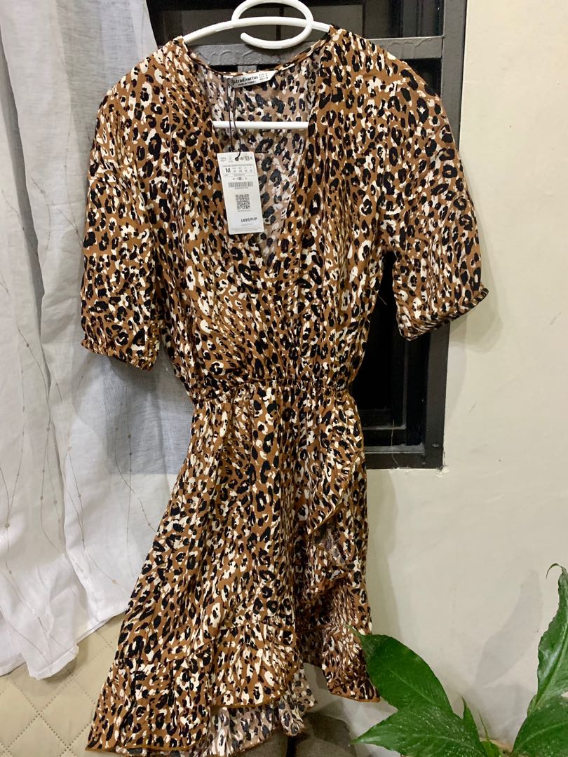 stradivarius animal print dress Women s Fashion Dresses Sets