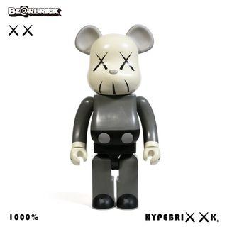 KAWS, BE@RBRICK  Dissected Companion 1000% Bearbrick (Grey) (2010