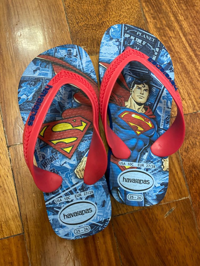 Superman havaianas outlet
