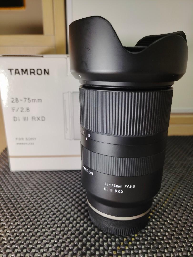Tamron 28-75mm f/2.8 Di III RXD (Model A036), 攝影器材, 鏡頭及裝備 