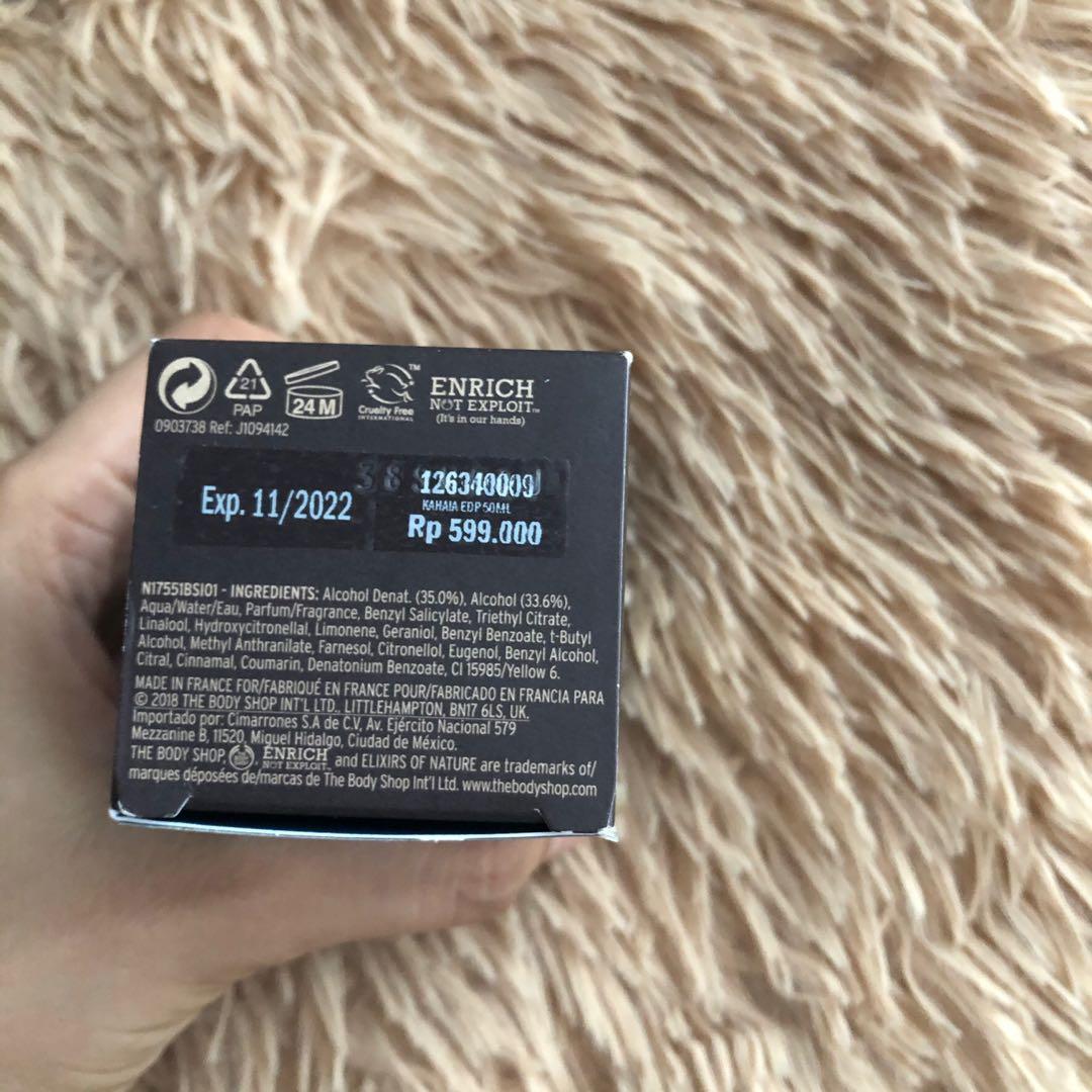 The Body Shop KAHAIA White Flora EDP, Kesehatan & Kecantikan, Parfum