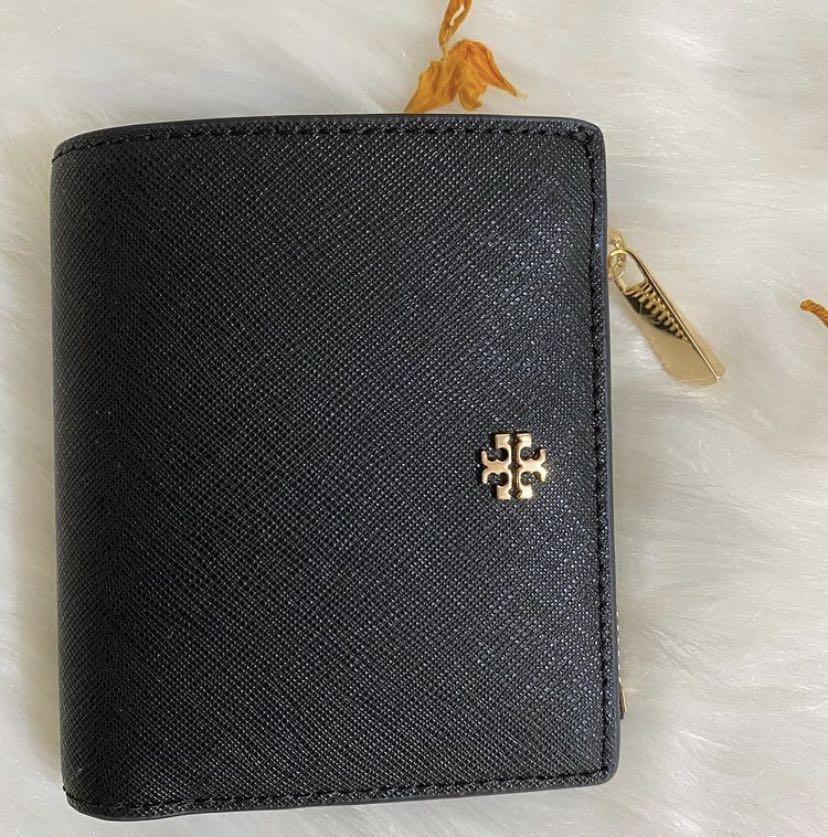 Total 89+ imagen tory burch snap wallet