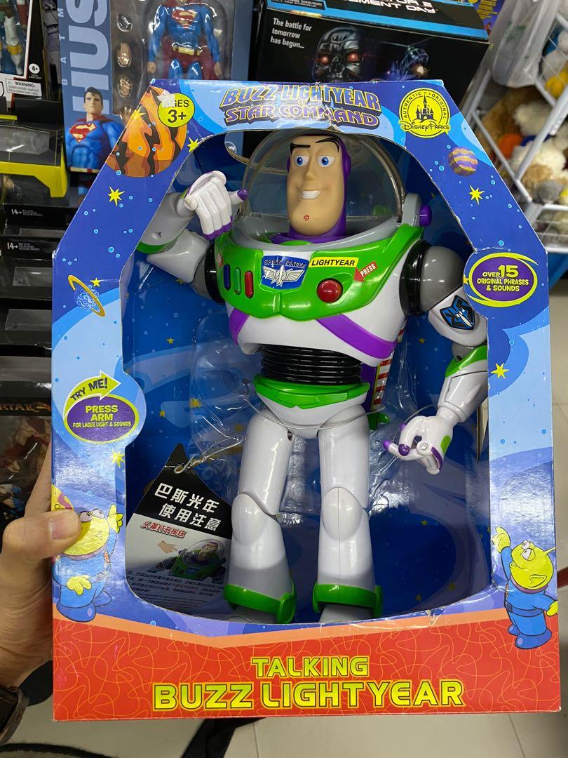 Toy Story Buzz Lightyear Talking Action Figure Hobbies And Toys Collectibles And Memorabilia 