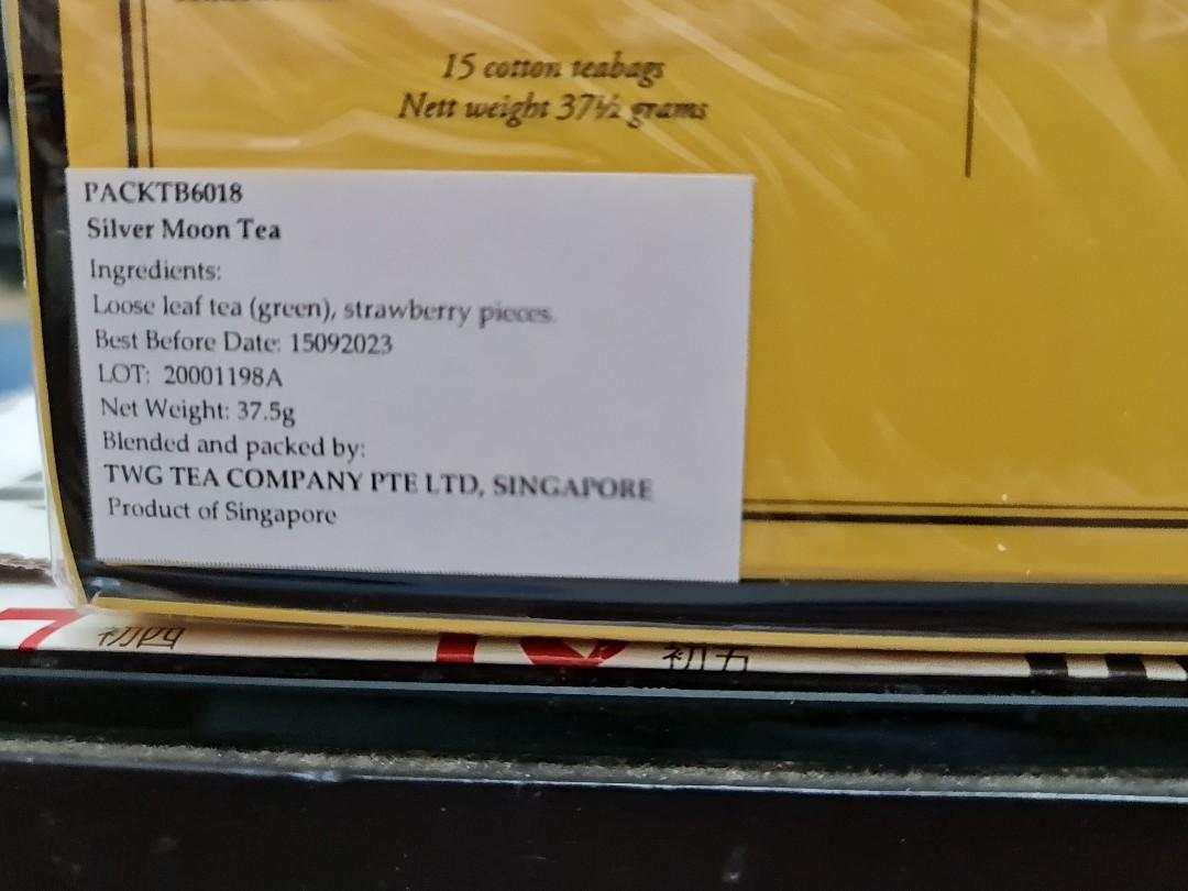 TWG Silver Moon Tea, Furniture & Home Living, Kitchenware & Tableware