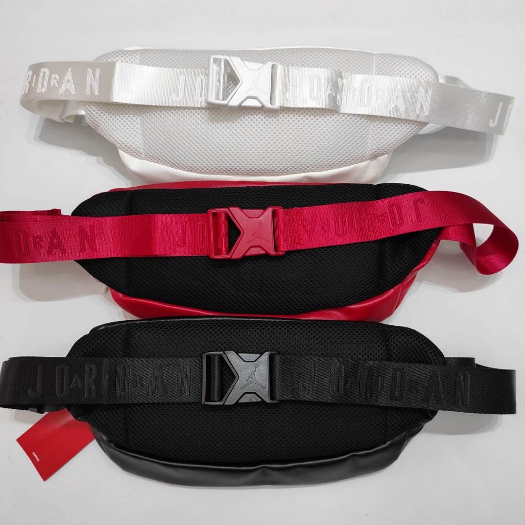 Waistbag Air Jordan Regal White, Fesyen Pria, Tas & Dompet , Lainnya di