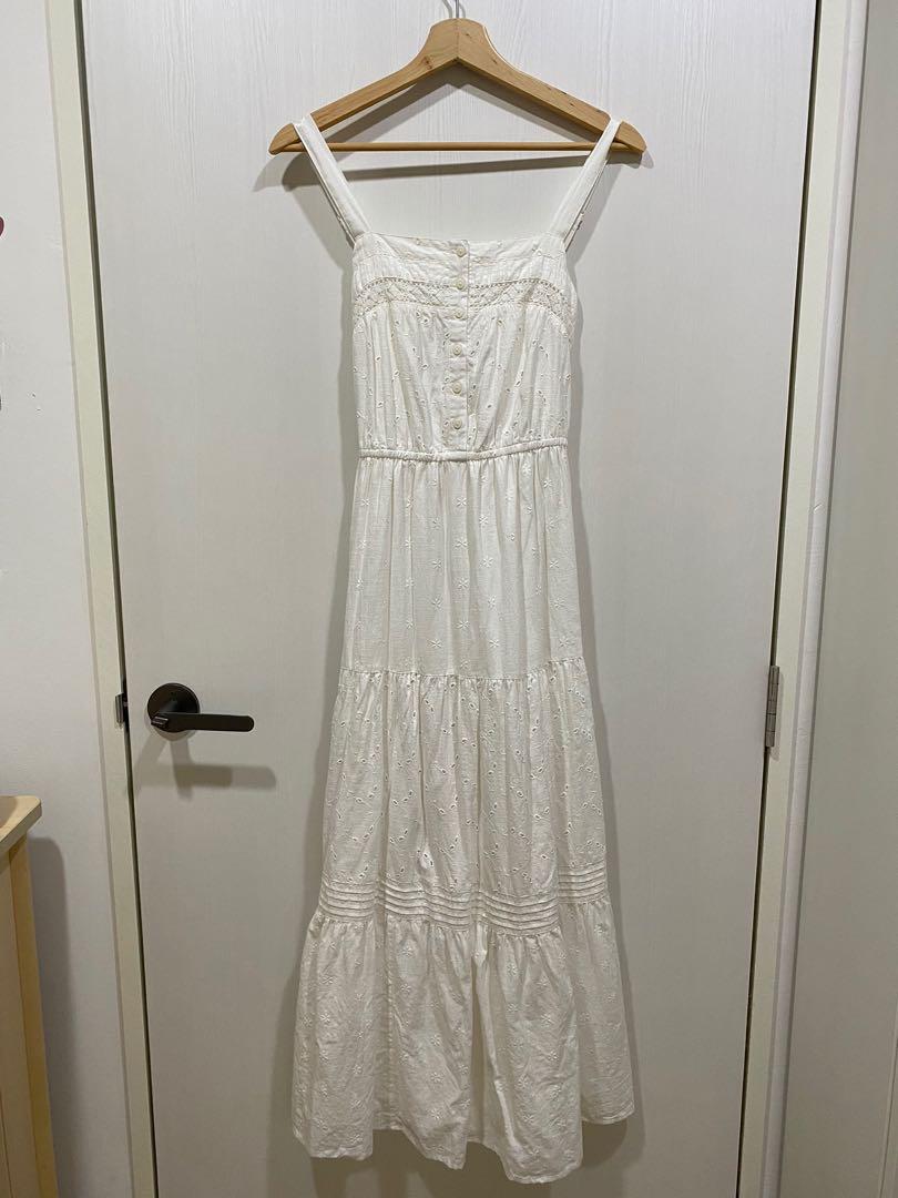 Fat face outlet white dress