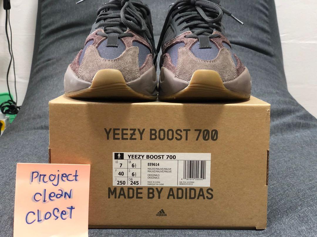 How to clean yeezy 7 mauve best sale