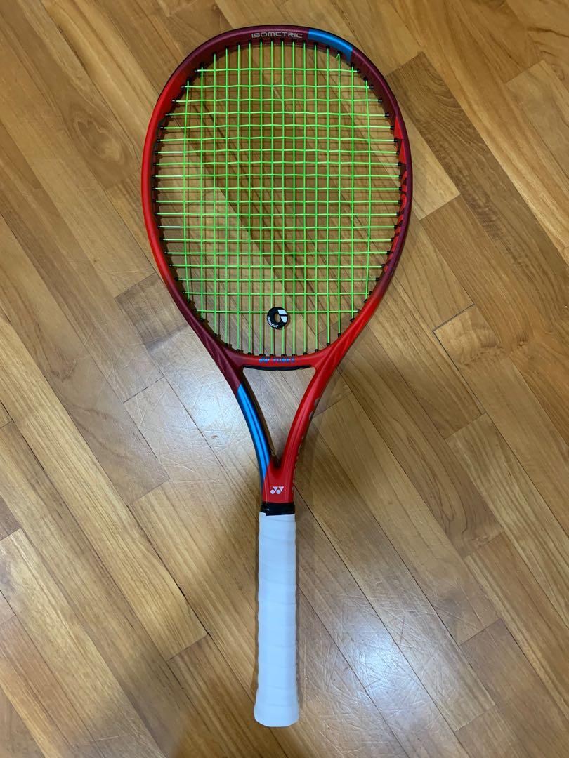 Yonex VCORE 100 2021 Tennis Racquet, Sports Equipment, Sports  Games,  Racket  Ball Sports on Carousell