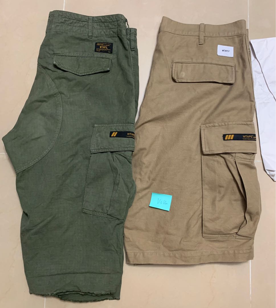 20ss Wtaps Jungle shorts bg size 3 cargo, 男裝, 褲＆半截裙, 長褲