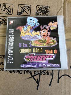 3 in 1 cartoon mania games Ps1 or playstation 1 game