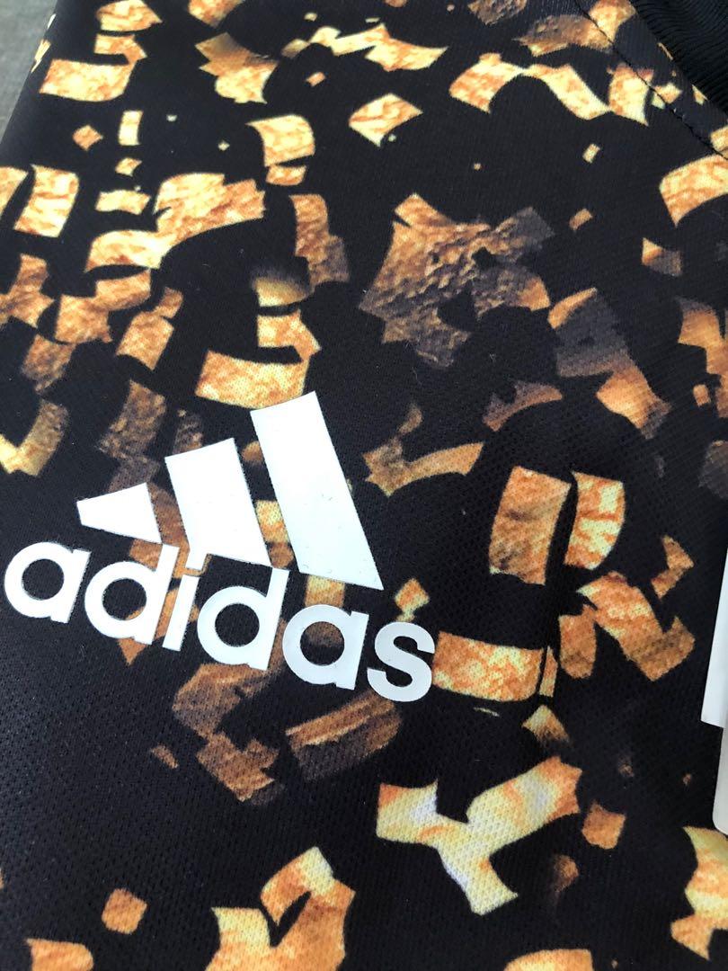 Adidas Real Madrid EA Track Jacket Gold Black