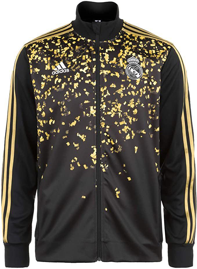 Adidas Real Madrid EA Track Jacket Gold Black
