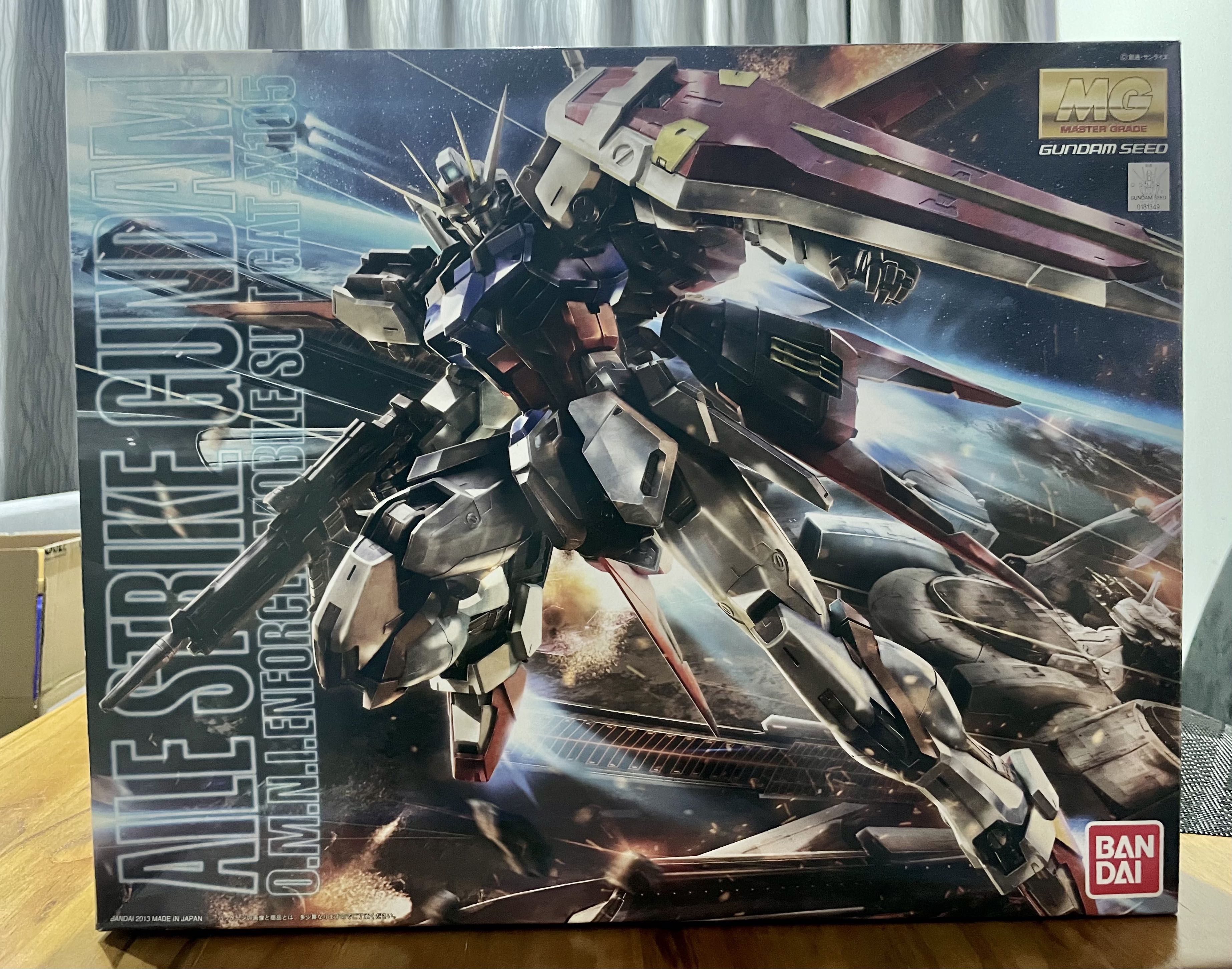 Aile Strike Gundam OMNI GAT-X105 MG, Hobbies & Toys, Toys & Games on ...