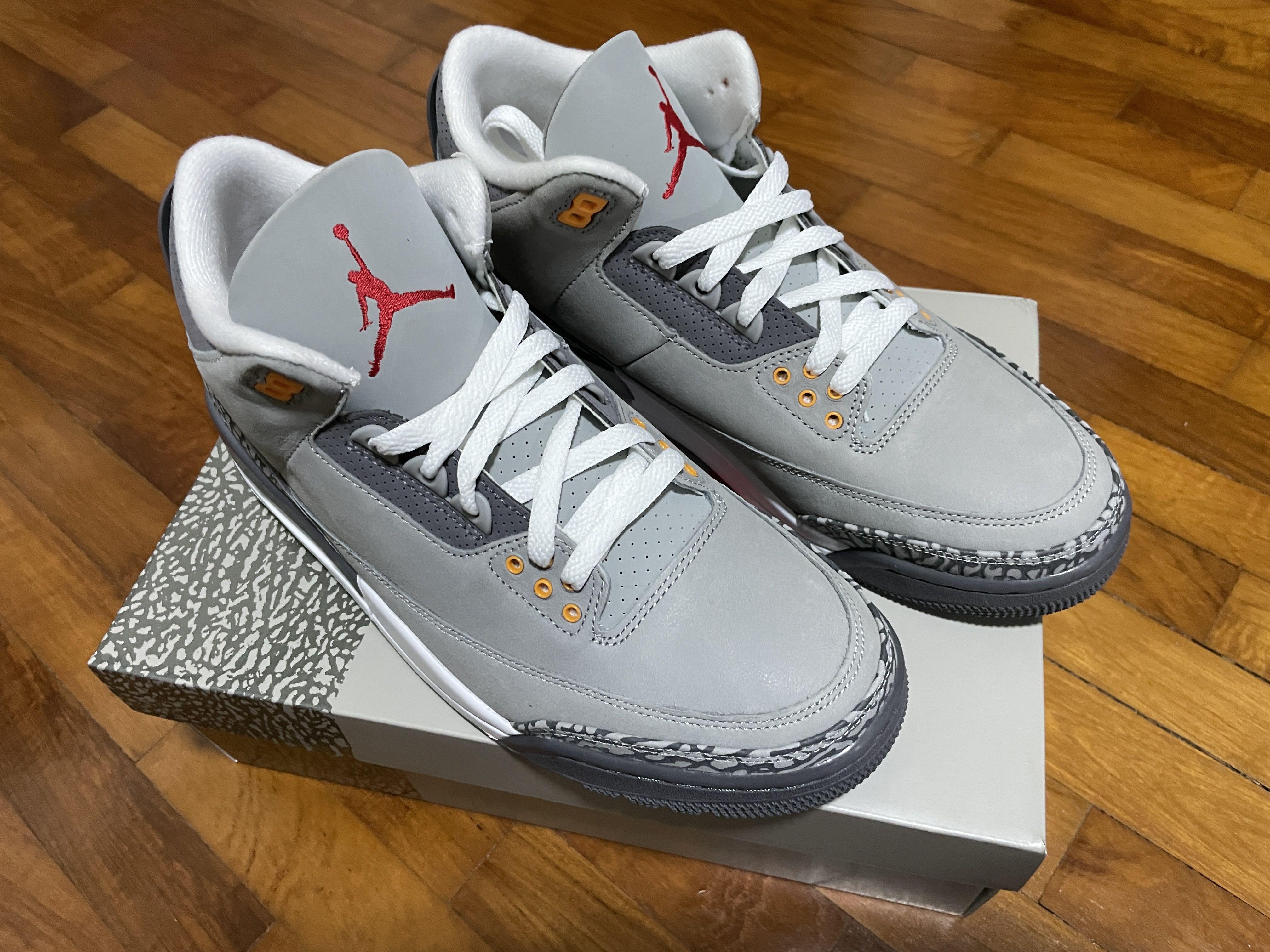 Rtp Air Jordan 3 Retro Cool Grey Men S Fashion Footwear Sneakers On Carousell
