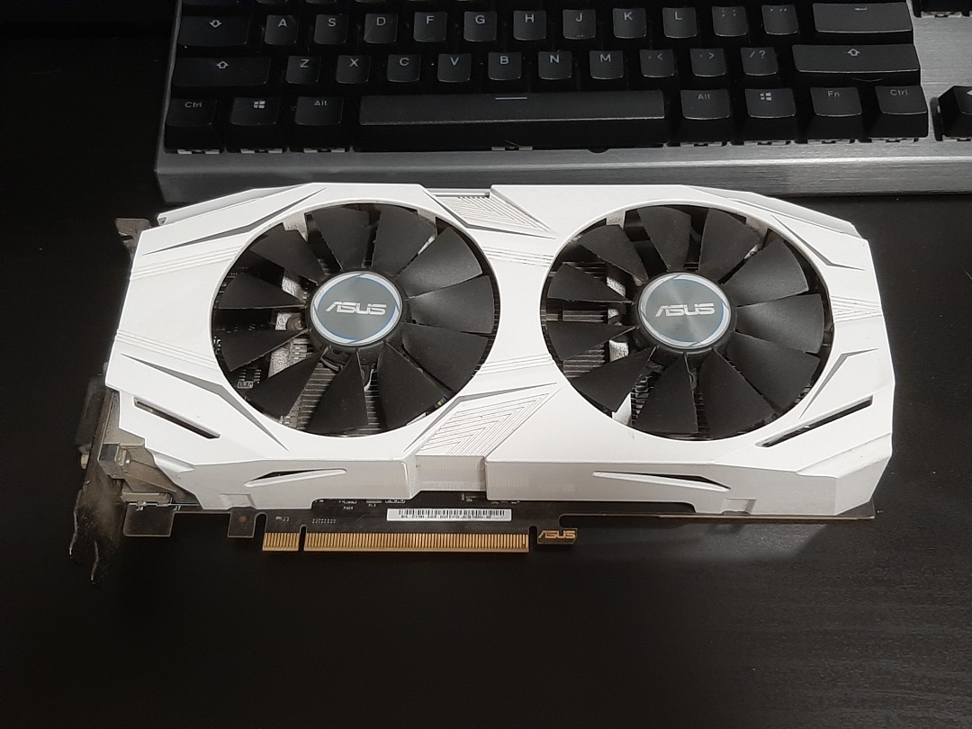 Asus Dual GTX 1060 3GB White Computers Tech Parts