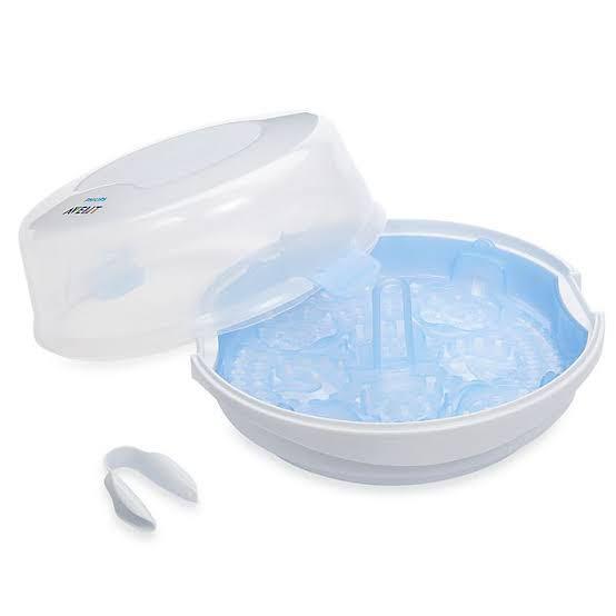Avent Microwave Sterilizer (Category: Breastfeeding & Bottle Feeding) located in Quezon City. Submitted by lovedbysydandluna (Listing ID 1071242947, Image 3). Description: Used once for travel.