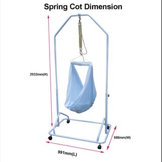 spring cot cradle