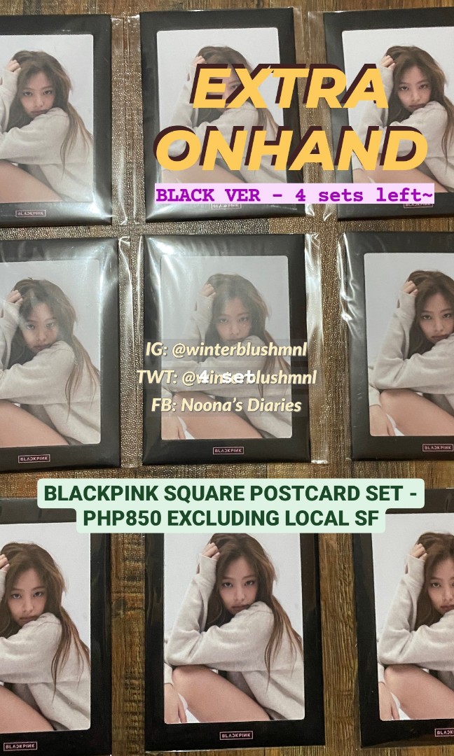 BLACKPINK HOUSE DVD POSTCARD ポストカード 原価 www.m 