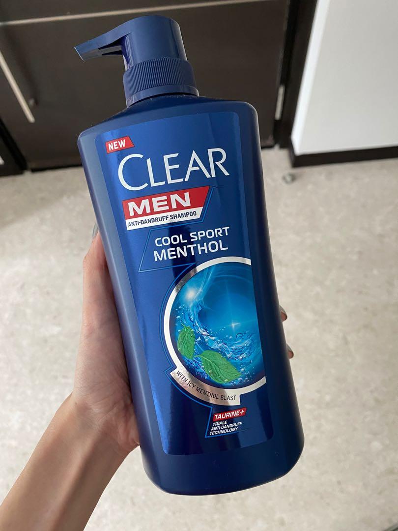 BN Unopened Clear Men Cool Sport Menthol Anti Dandruff Shampoo, Beauty