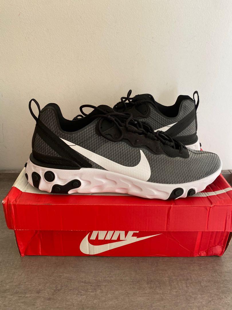 nike red and black sneakers