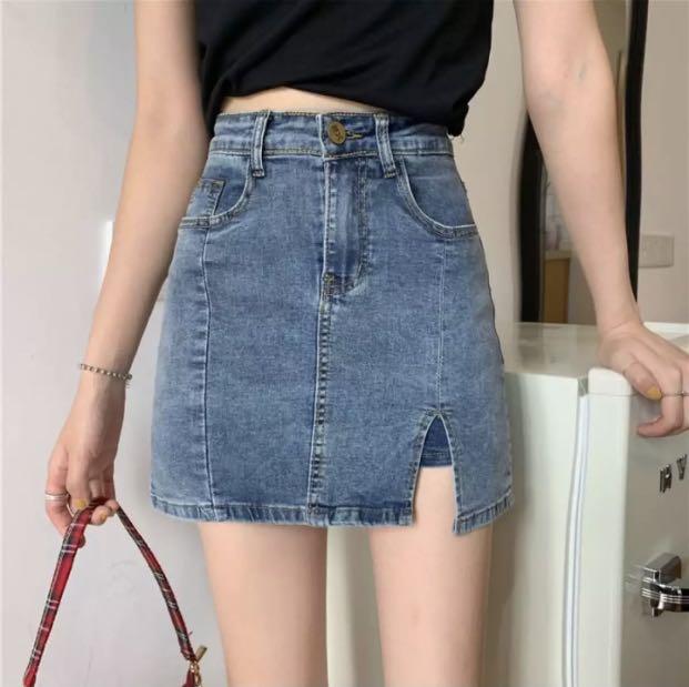 Brand New High Waist Jeans Short Skirt Pants Women S Fashion Clothes Bottoms On Carousell Brand New High Waist Jeans Short Skirt Pants Women S Fashion Clothes Bottoms On Carousell