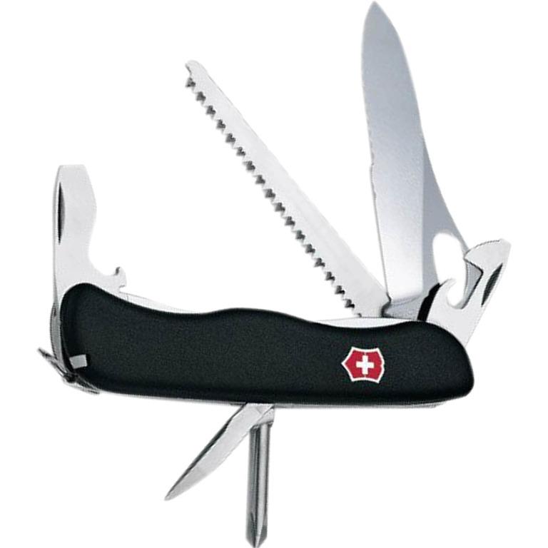 Brand　Else　Handed　Black　One　Army　New　Victorinox　on　Knife,　Trekker　Everything　Swiss　Carousell