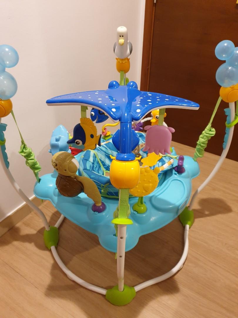 Bright starts Disney finding Nemo baby jumperoo, Babies & Kids, Infant