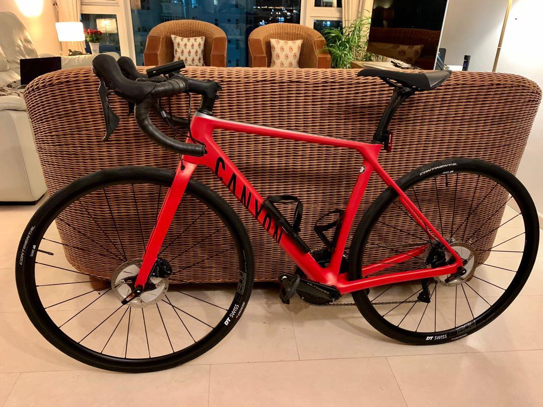 Canyon Endurace CF SL 8 Disc Size S, Sports Equipment, Bicycles \u0026 Parts,  Bicycles on Carousell