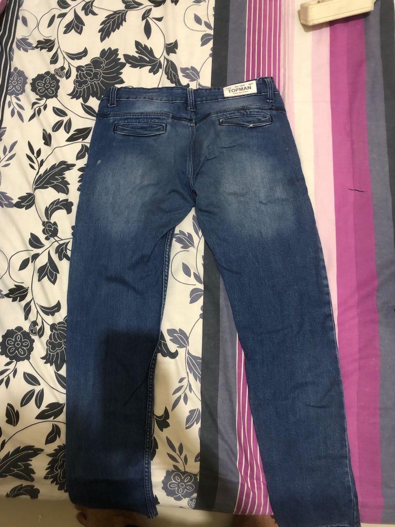 Celana Jeans TOPMAN, Fesyen Pria 