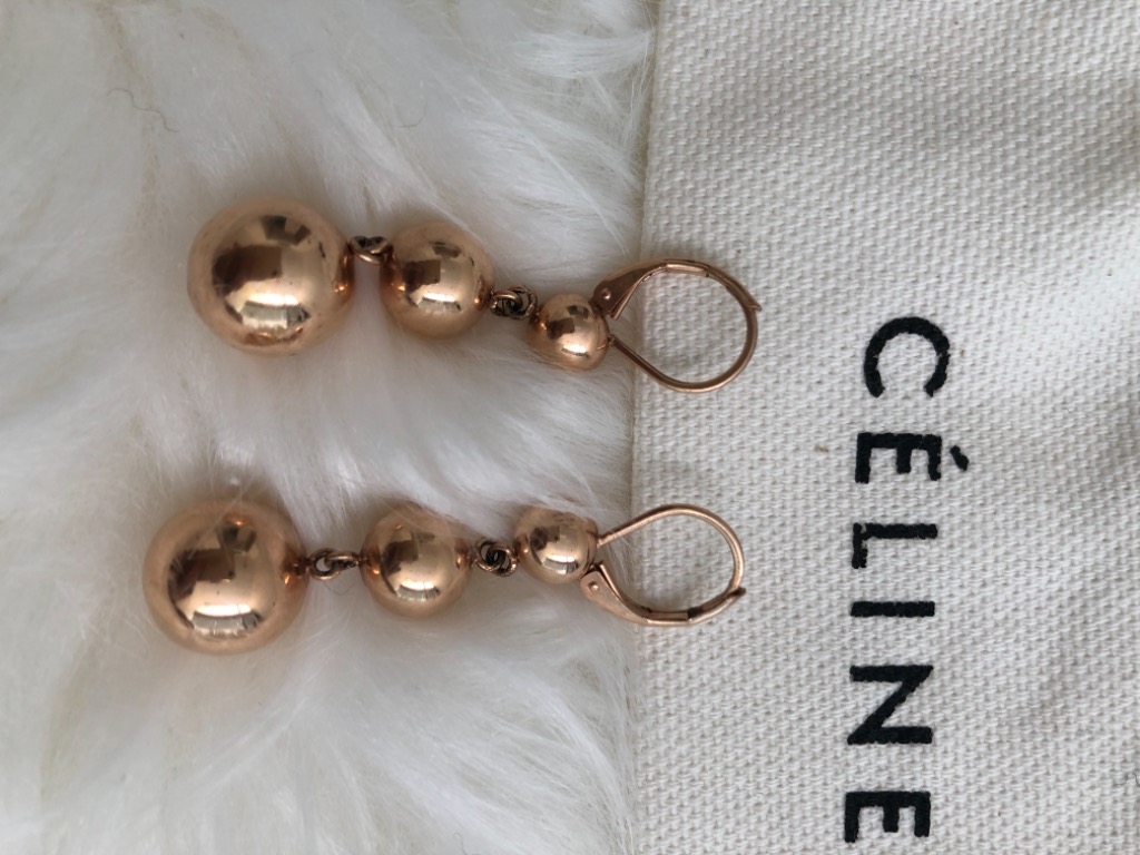 Celine dot new arrivals earrings