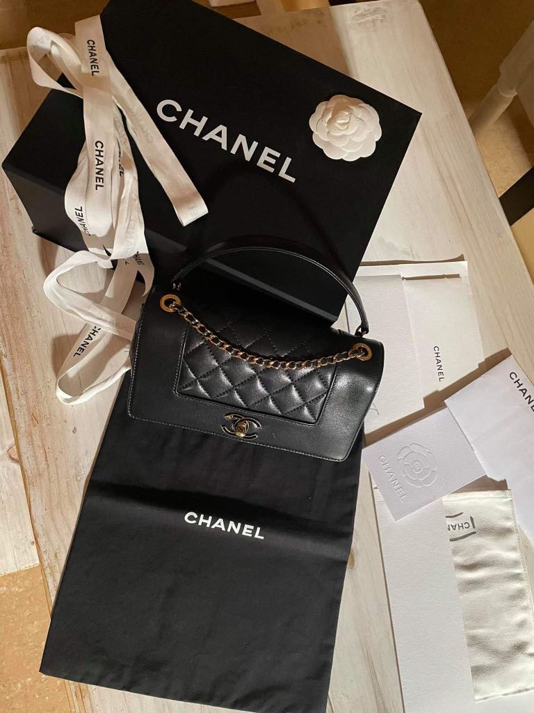 Chanel Mademoiselle vintage flap bag, Luxury, Bags & Wallets on Carousell