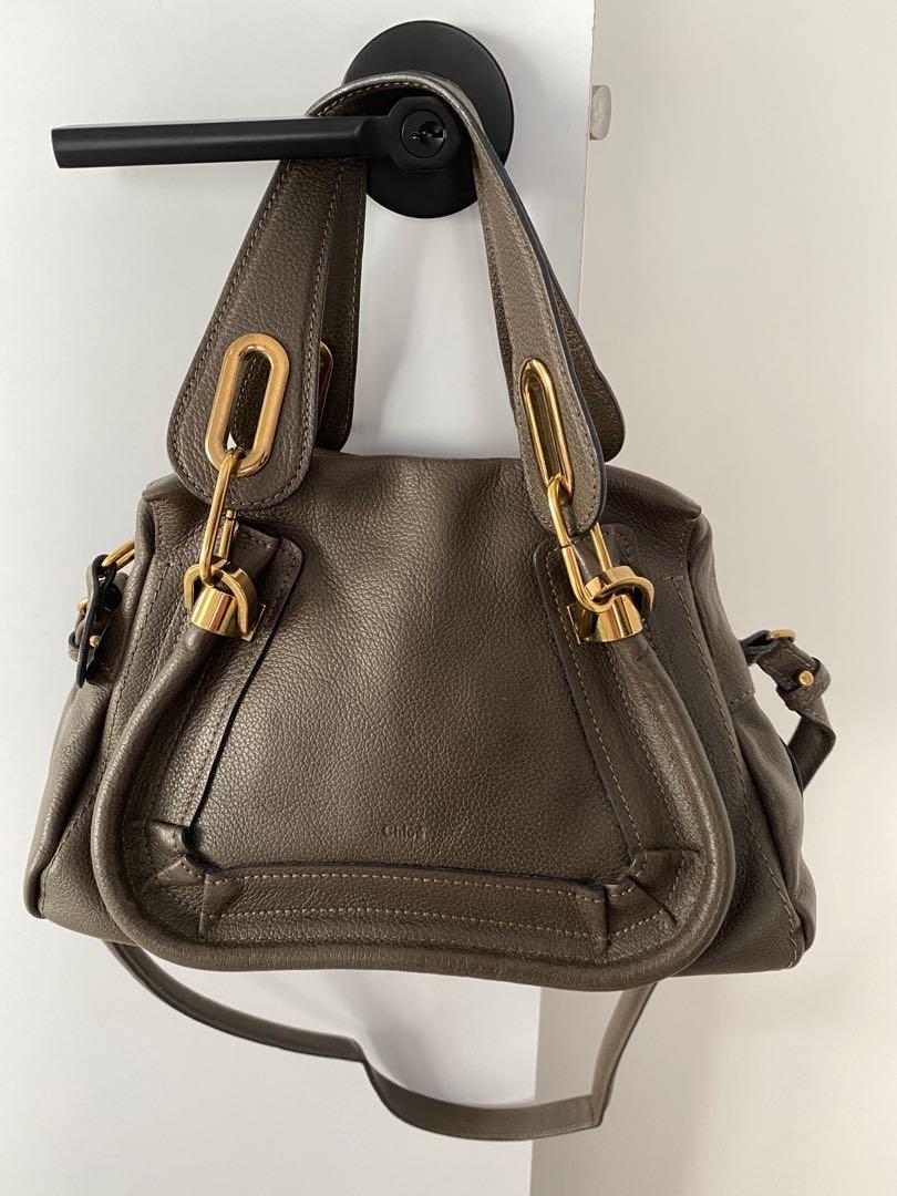 Chloe Paraty Small Shoulder Bag in Rock