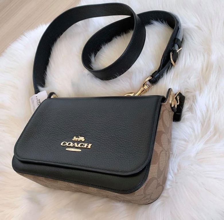 Coach crossbody discount flap bag