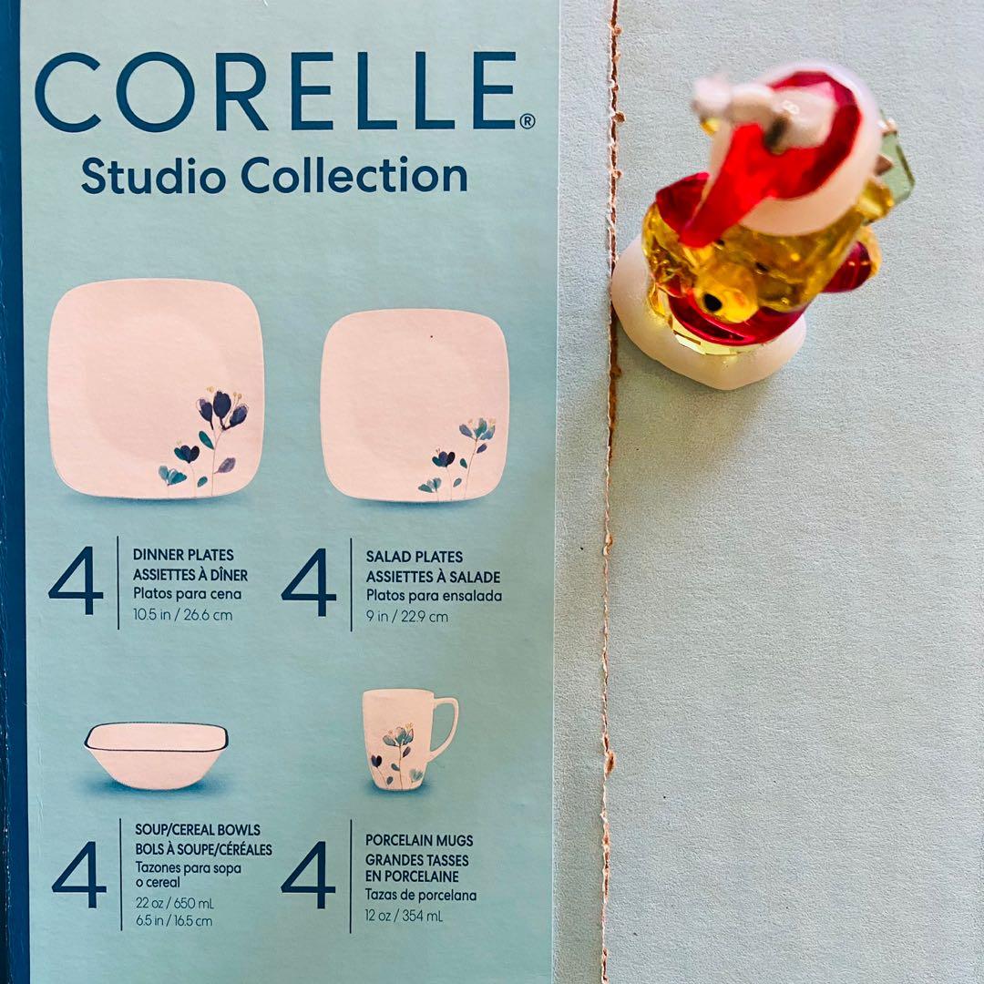 Corelle Studio Collection Dalena 16pcs Dinner Set, Furniture & Home