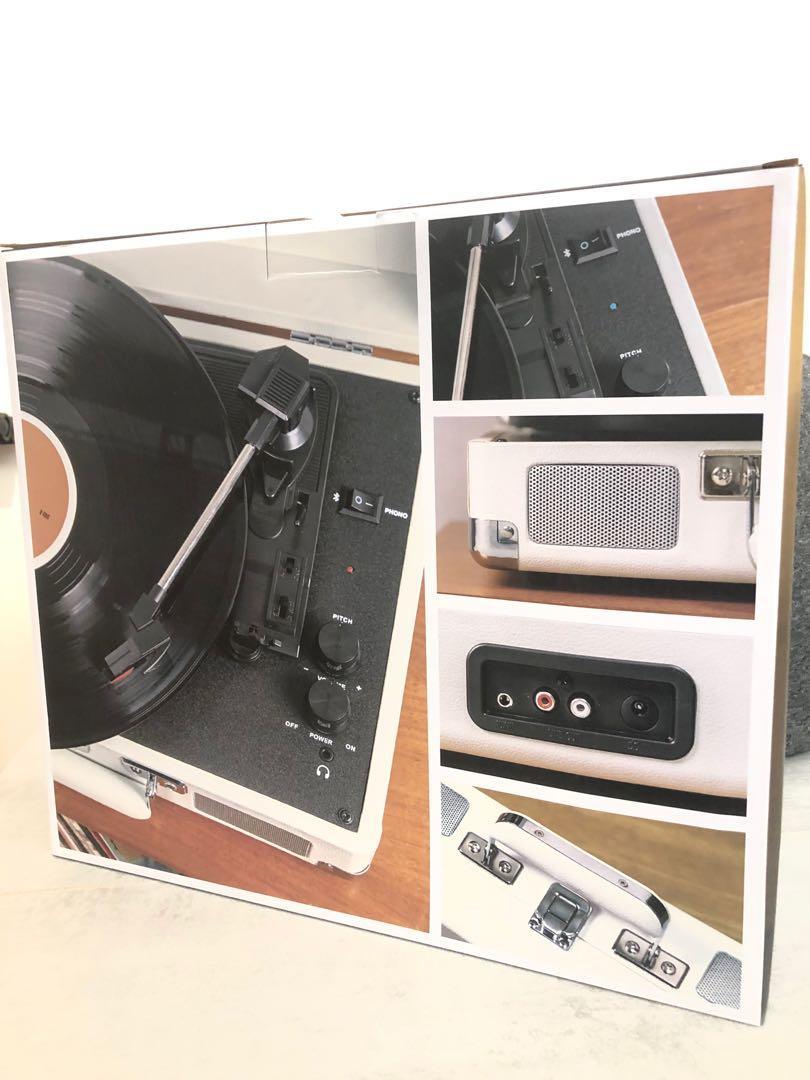 Crosley CR8005 黑膠碟機 Vinyl LP 唱片機 懷舊 復古, 興趣及遊戲, 音樂樂器 & 配件, 樂器配件 on Carousell