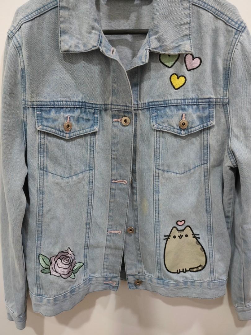 Pusheen denim jacket sale