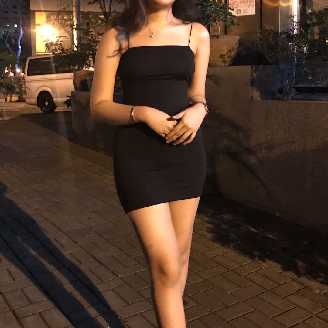 Fitted dress black clearance