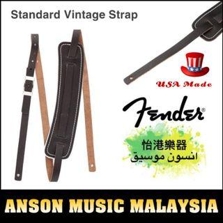 Fender Legacy Vintage Monogram Guitar Strap, Black/Yellow/Brown, Hobbies &  Toys, Music & Media, Music Accessories on Carousell