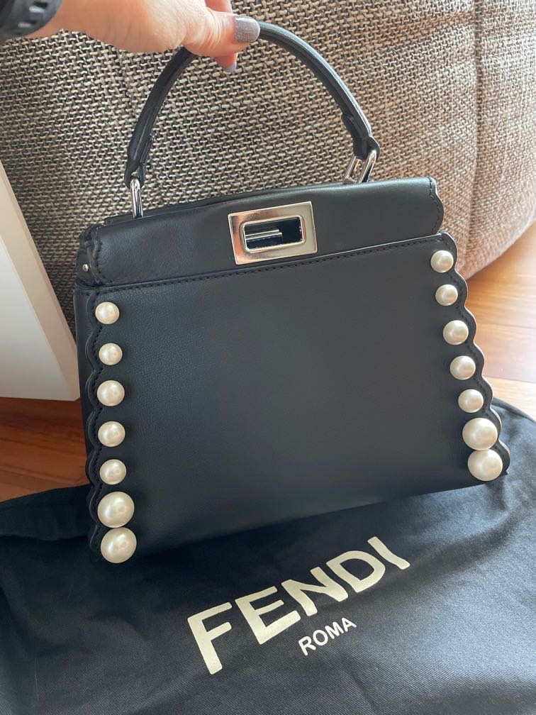 Fendi bag sales with pearls