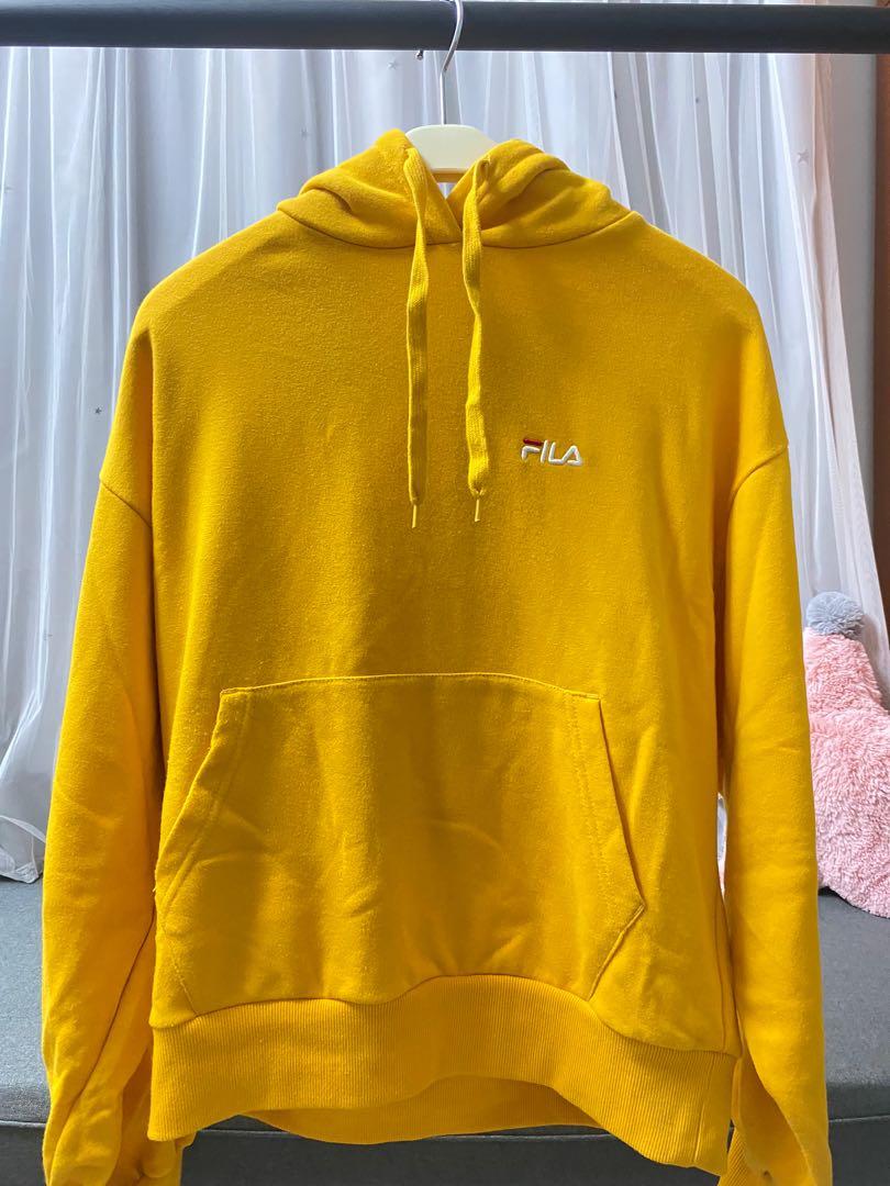 Fila mustard yellow best sale