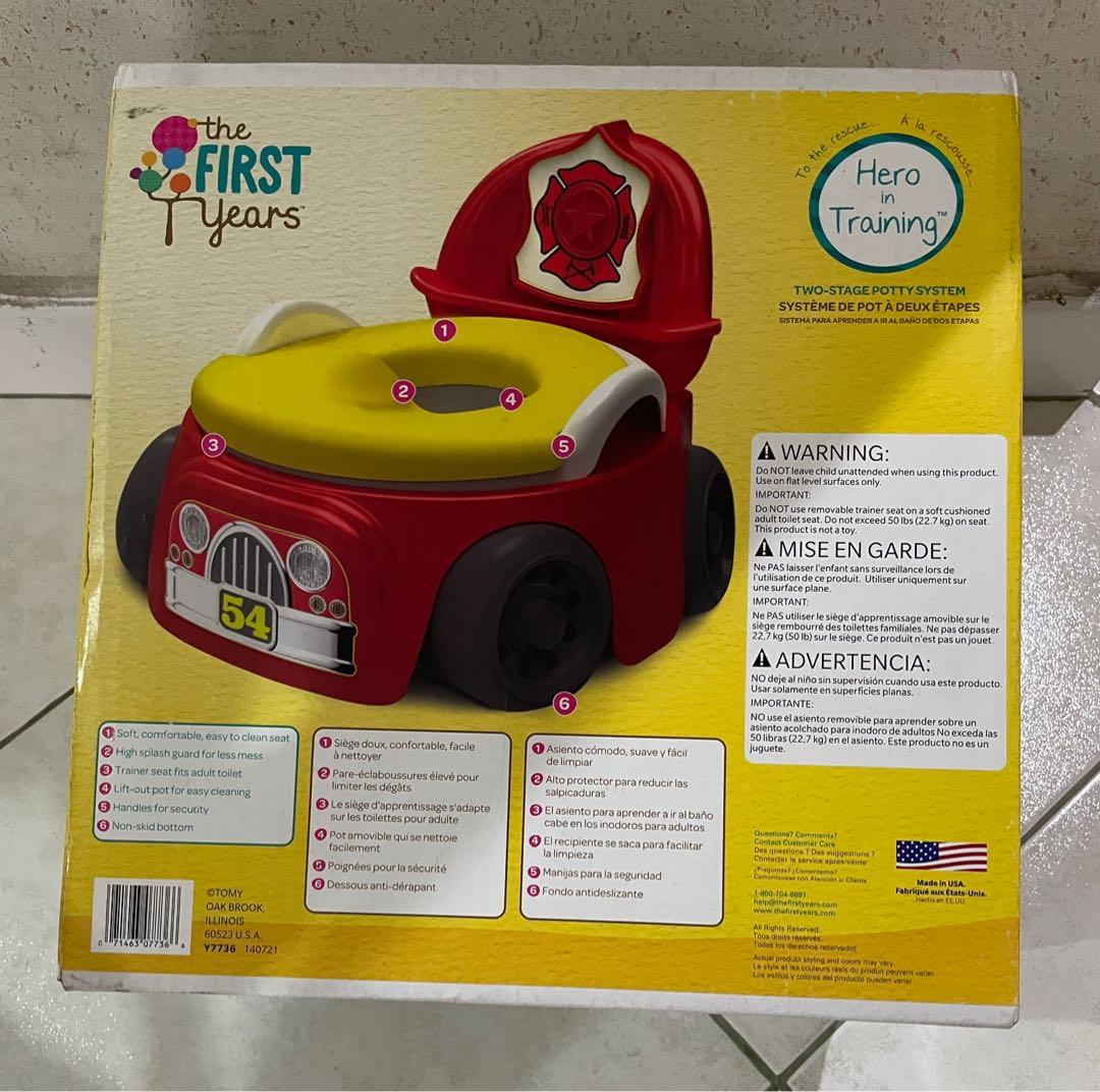 Fire truck cheap potty chair