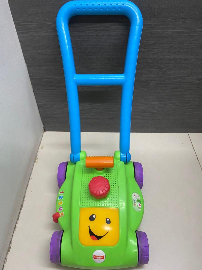Fisher price smart stages lawn mower 2025