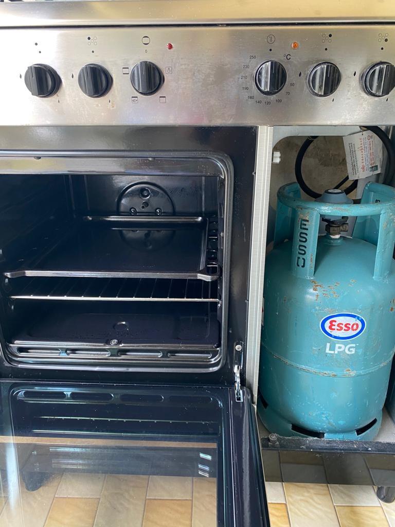gas hob electric oven freestanding cooker