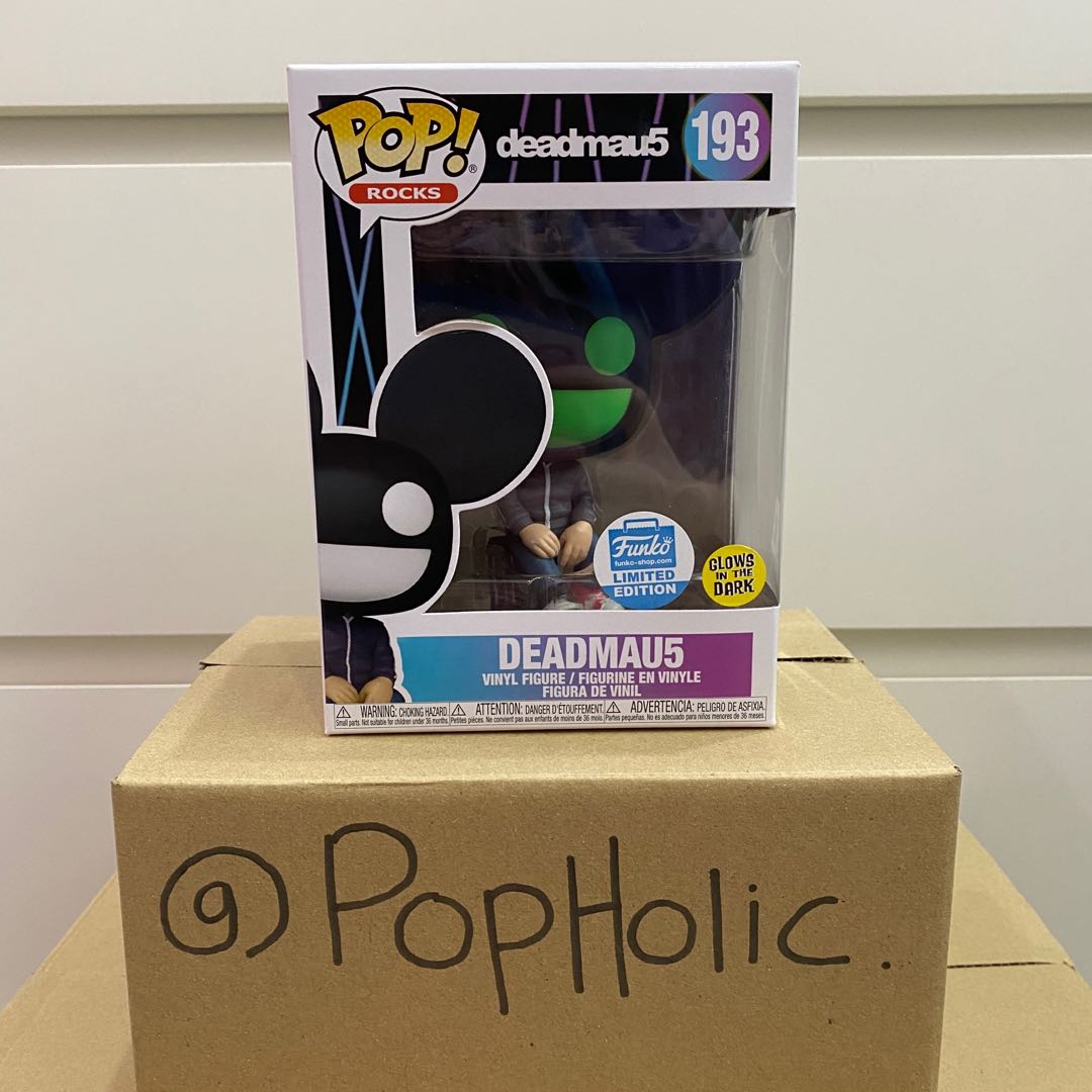 deadmau5 funko pop glow in the dark