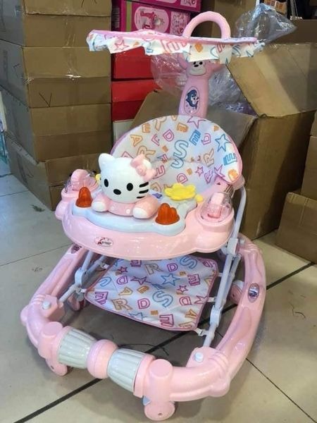 Hello Kitty Baby Walker with Music, Babies & Kids, Infant Playtime on ...