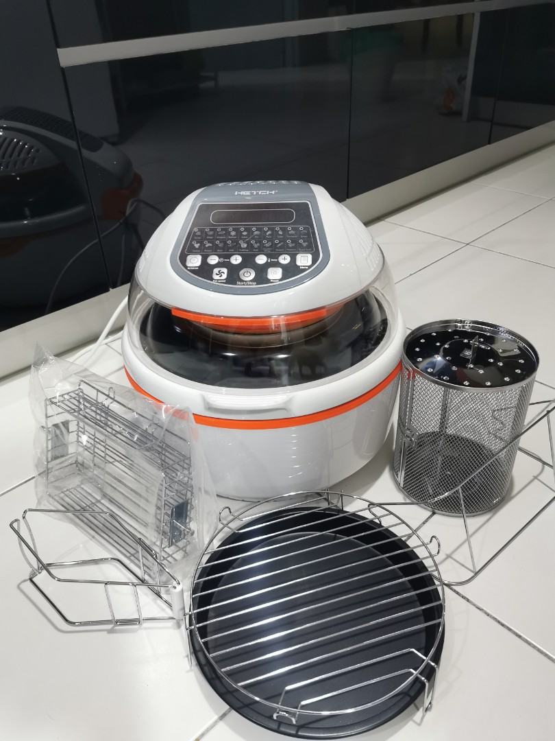 Hetch Digital Turbo Air Fryer TV Home Appliances Kitchen
