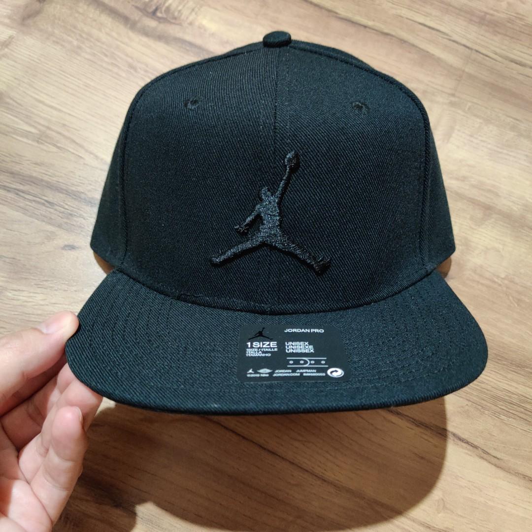 Jordan Pro Jumpman Snapback, Men's Fashion, Watches \u0026 Accessories, Caps \u0026  Hats on Carousell