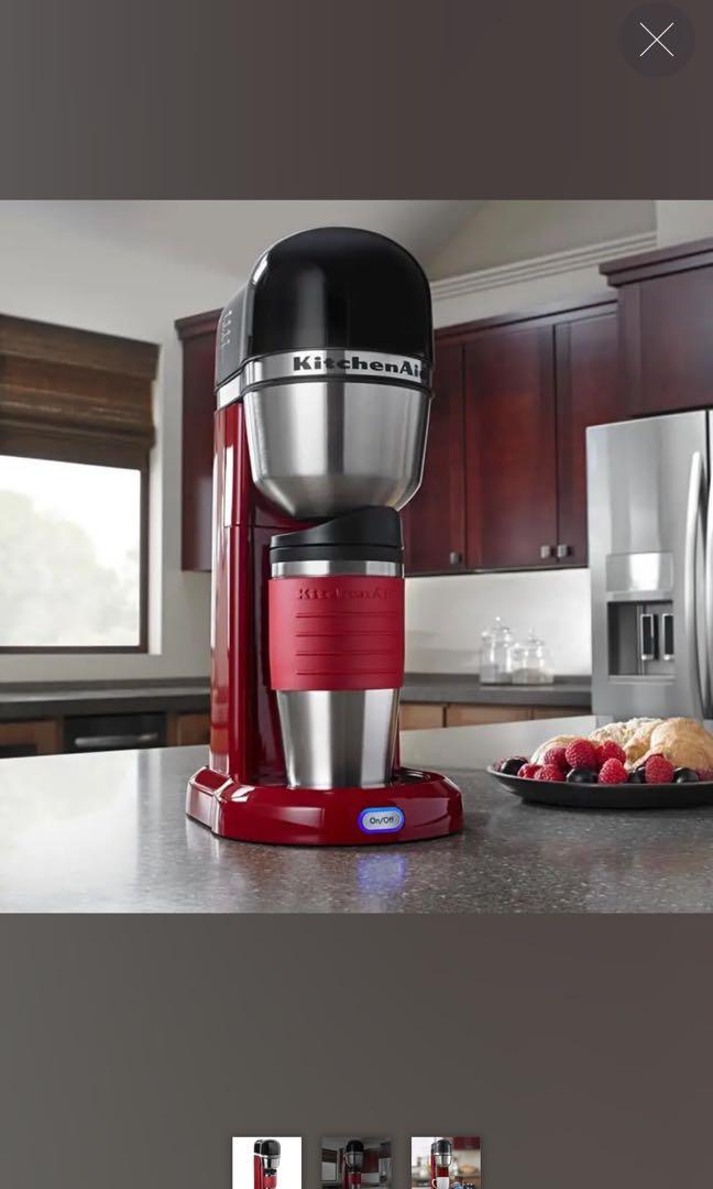 Red kitchenaid coffee maker outlet